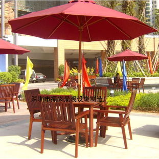 庭院生活美學(xué) 戶(hù)外實(shí)木餐桌椅，打造理想休閑空間